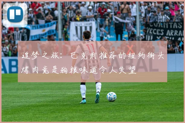 追梦之旅：巴克利推荐的纽约街头烤肉竟是狗粮味道令人失望
